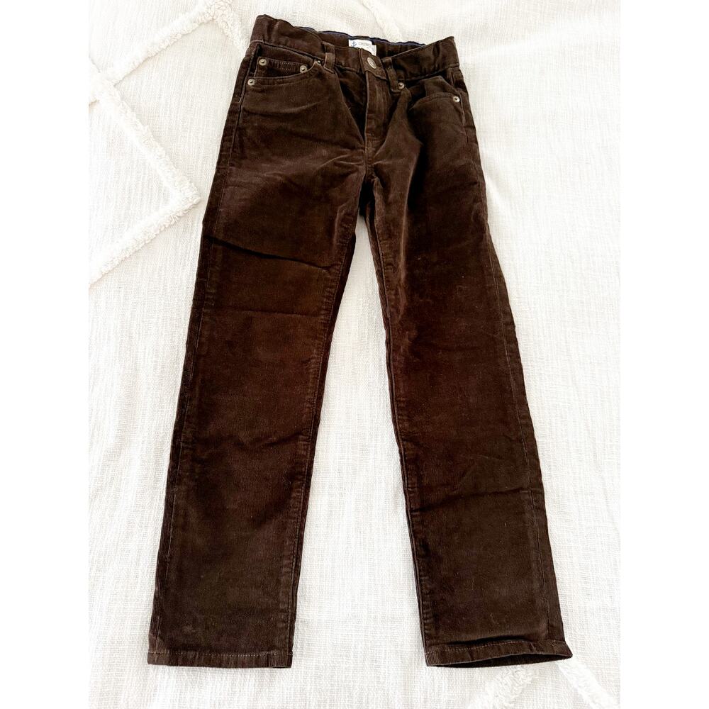 Crewcuts Factory | NWT Boys Slim Flex Corduroy Pant Brown | Sz 7